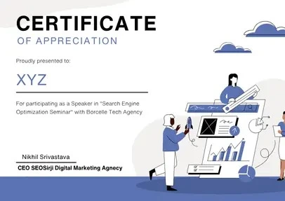 Seosirji certifications